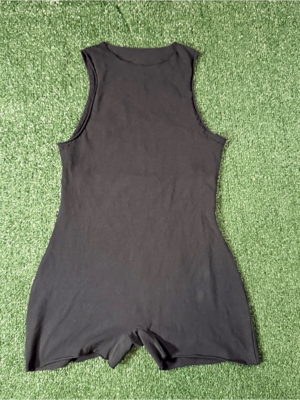 Skims Raw Edge Intimates  Women's Size XL Cotton OS-MDT-2617 Sleeveless Romper
